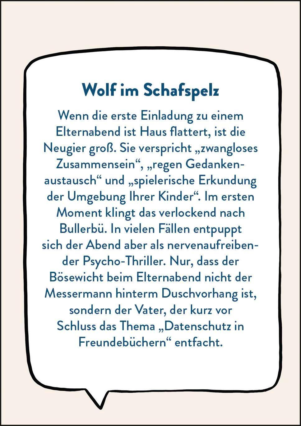 Survival Guide für den Elternabend