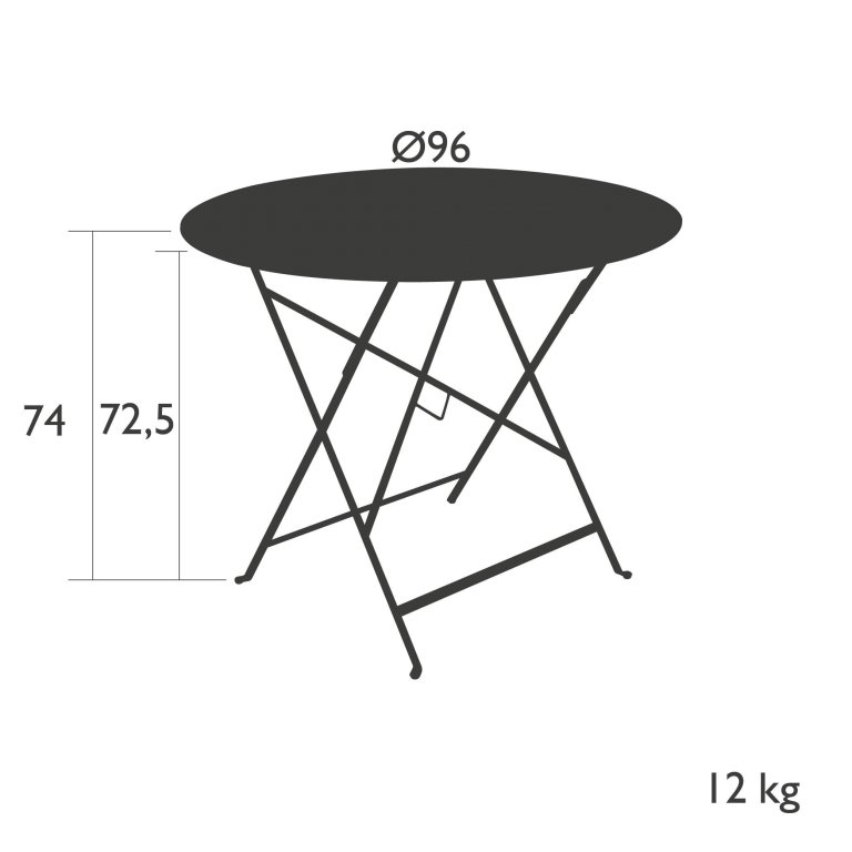 Fermob Bistro tuintafel 96 Cedar Green