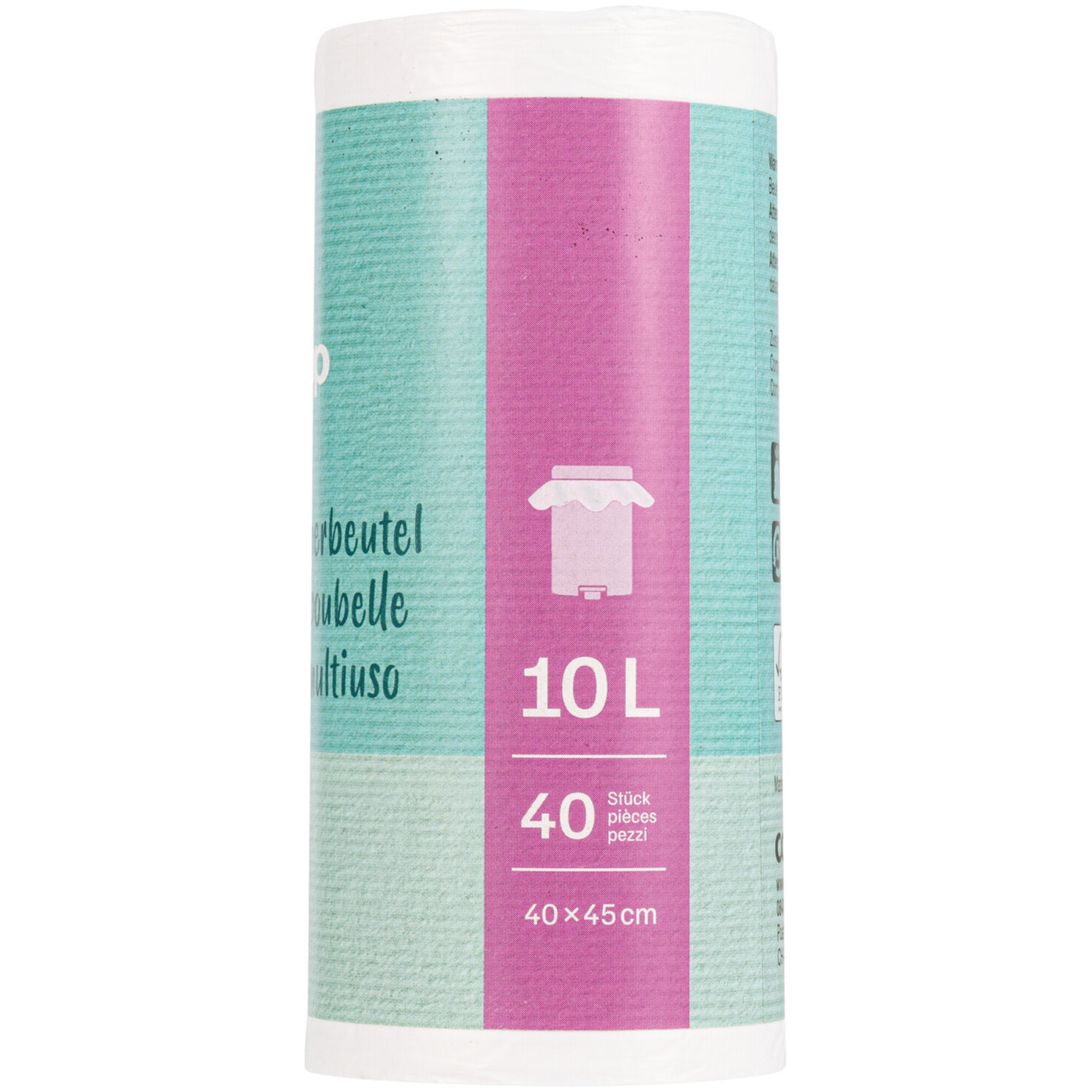 Kosmetikeimerbeutel 10L 40 Stück