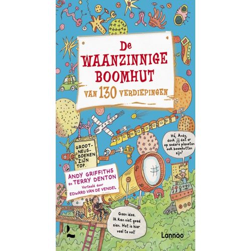 Uitgeverij lannoo de waanzinnige boomhut van 130 verdiepingen