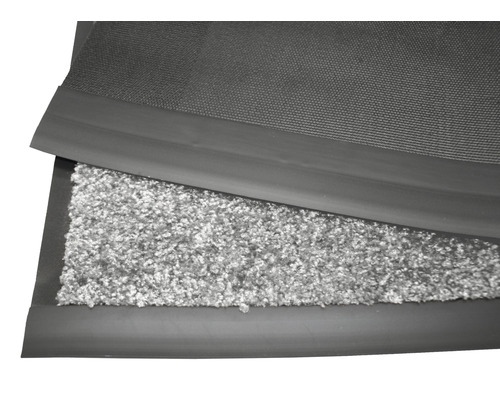 Deurmat op maat Proper Tex grijs 90 cm breed (per meter verkocht)