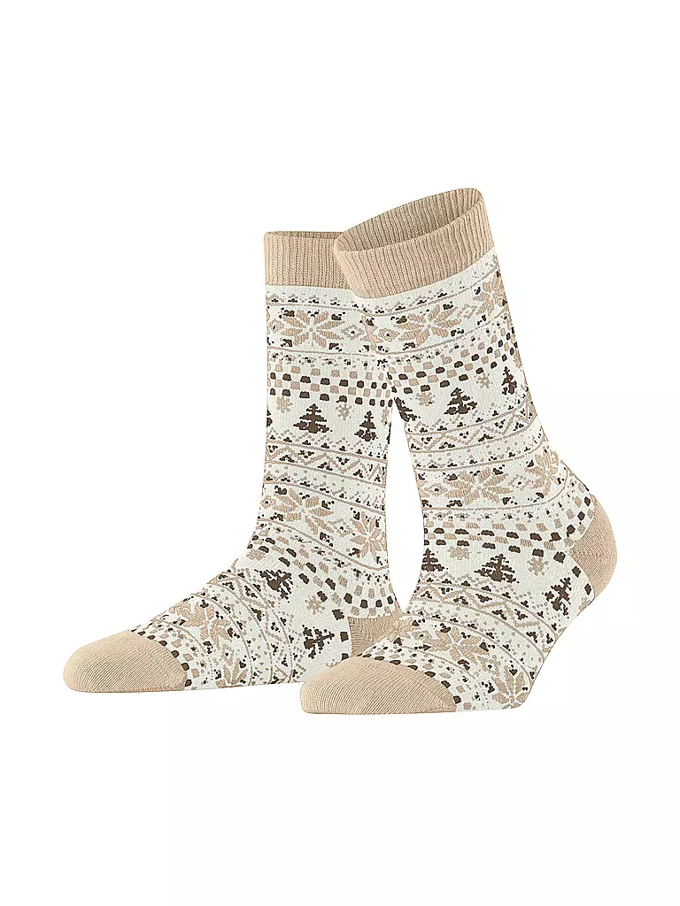 FALKE Damen Socken COUNTRY CALLING sandstone creme