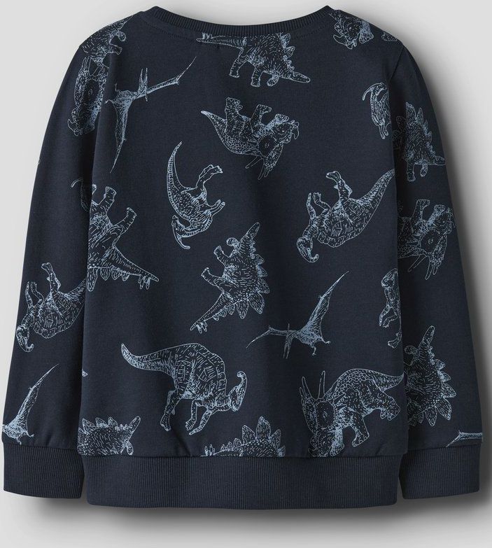 Sweatshirt - Herhaalprint - Ronde Hals - Lange Mouwen - Regular Fit