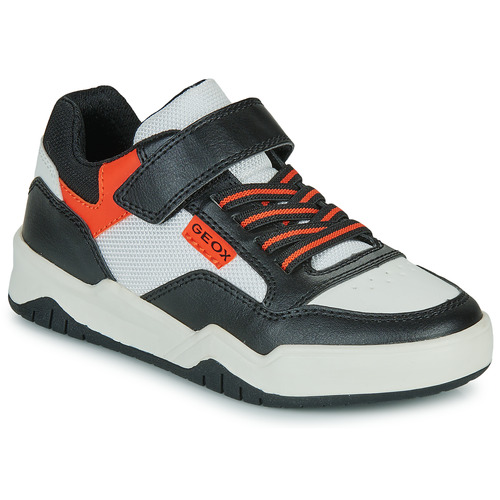 Geox - J PERTH BOY - Blanc / Orange