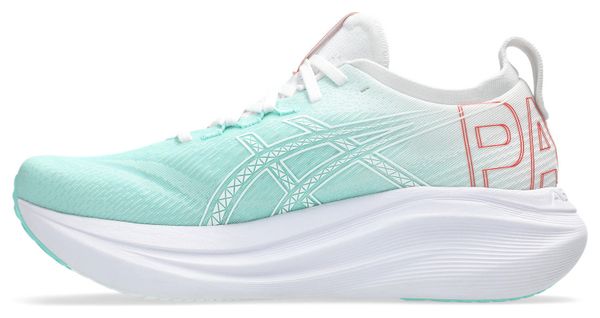 Chaussures Running Asics Gel-Nimbus 27 Paris Bleu/Blanc Homme