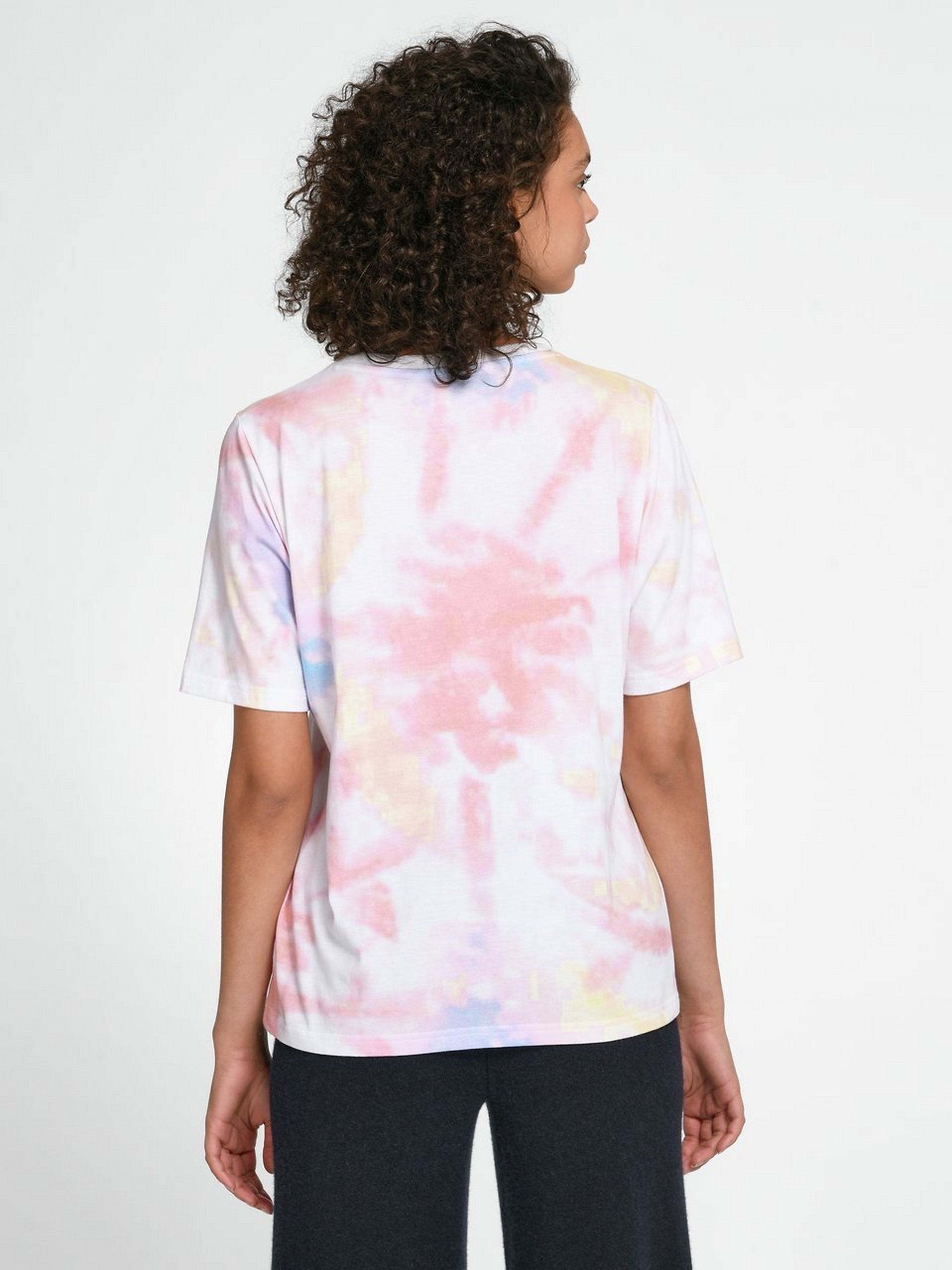 Rundhals-Shirt mit 1/2-Arm