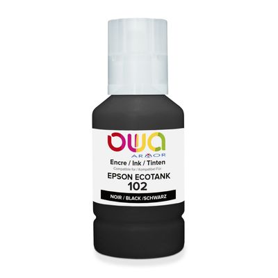 Cartouche compatible Epson EcoTank 102 - noir - Owa