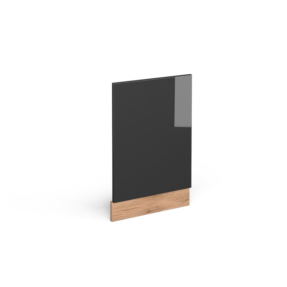 Vicco Geschirrspülerfront Blende Küchenzeile R-Line 45 cm Goldkraft Anthrazit
