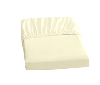 DORMISETTE Jersey-Spannbettlaken 180-200 x 200 cm perlmutt