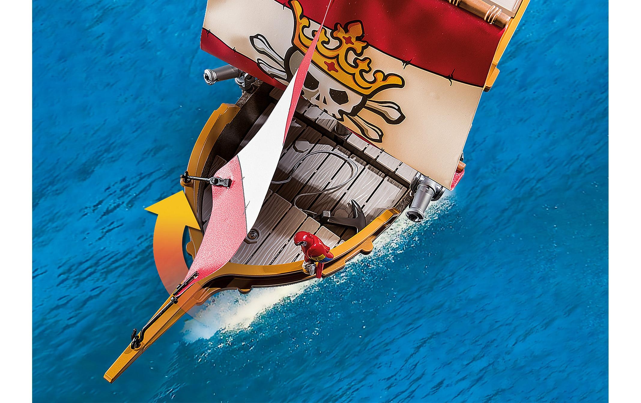 Playmobil® Spielbausteine »Pirates Kleines Piratenschiff 71418«