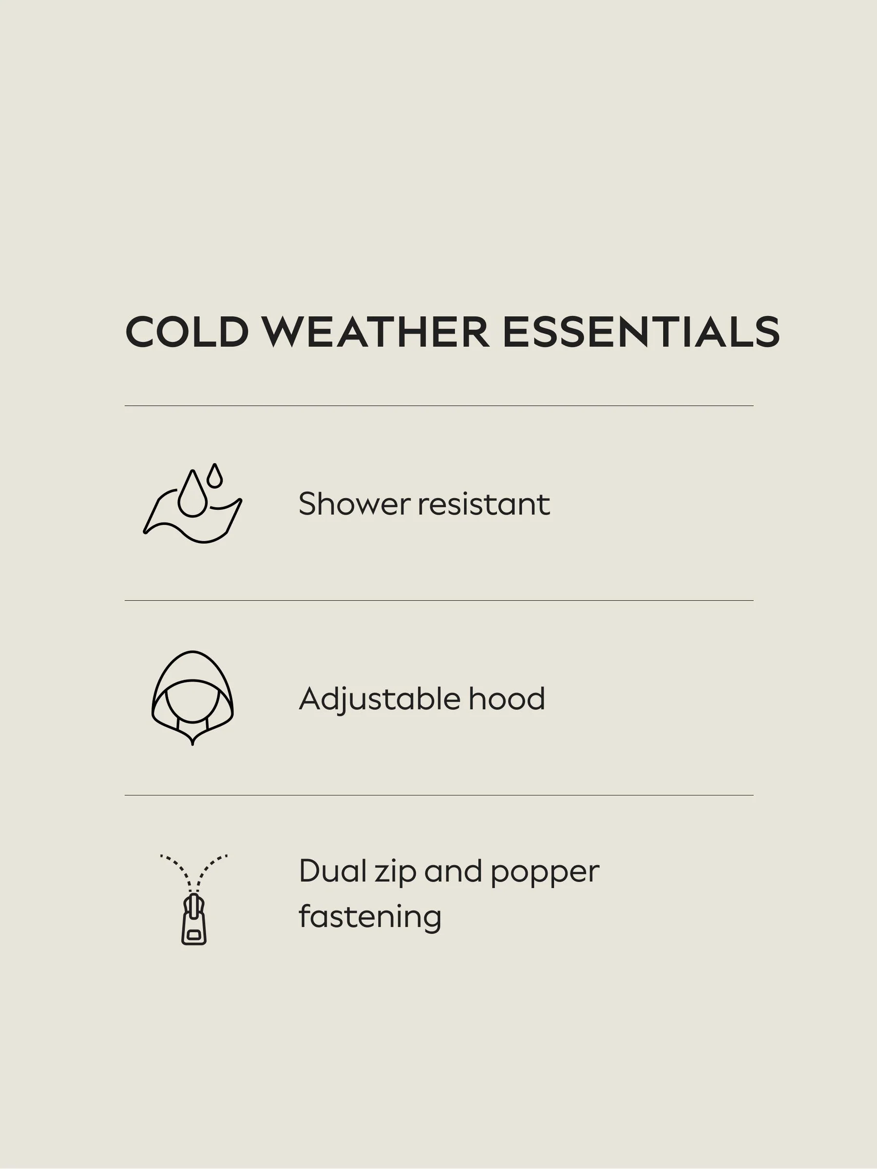 Zwart - Shower Resistant Knit Collar Hooded Padded Gilet