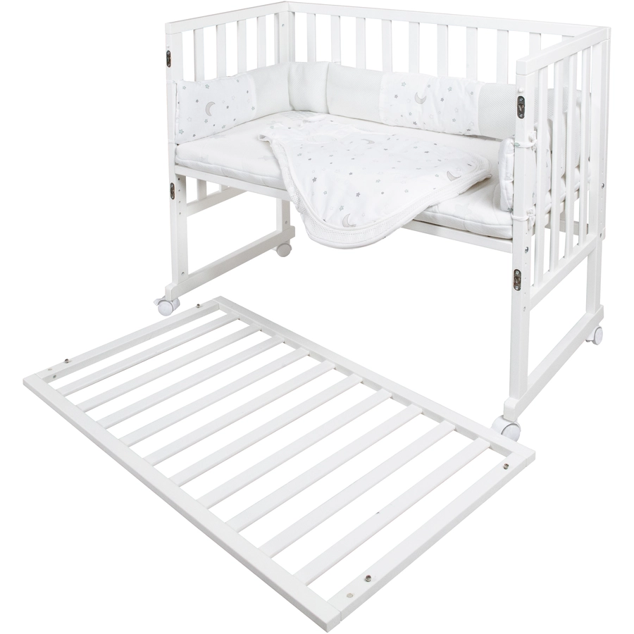 roba Stubenbett safe asleep® 3 in 1 Sternenzauber weiß