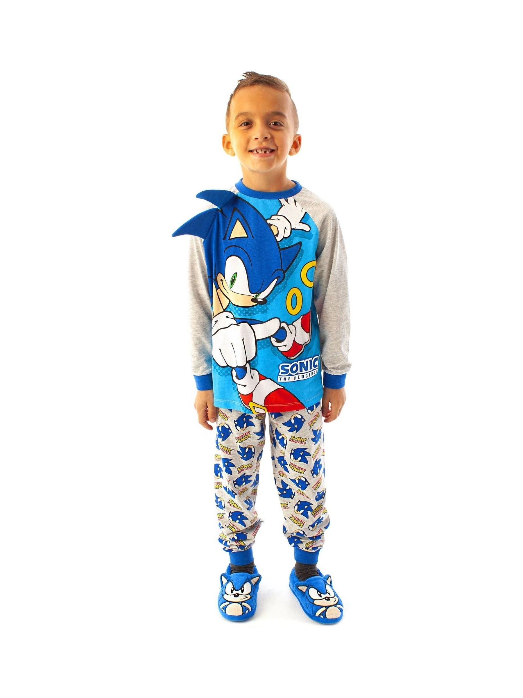 Vanilla Underground Sonic The Hedgehog Long Sleeve Leg Pyjamas Set