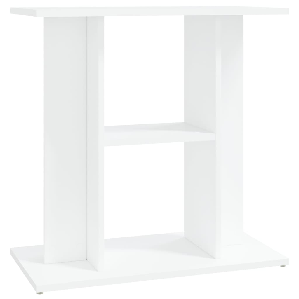 Suporte para aquário vidaXL, madeira engenheirada, branco, 60x30x60 cm