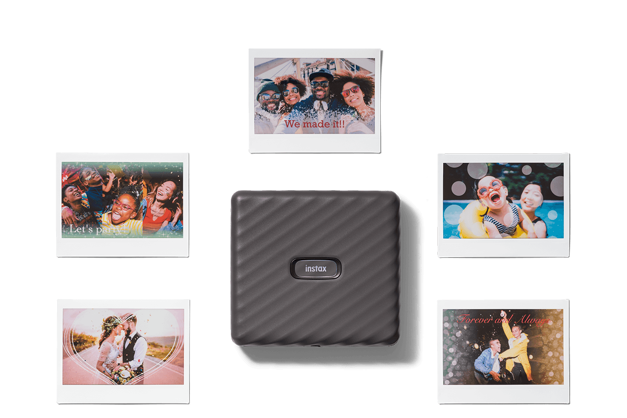 Fuji - Instax Link Wide - Smartphone Printer Bundle med Instax WIDE film 20shots