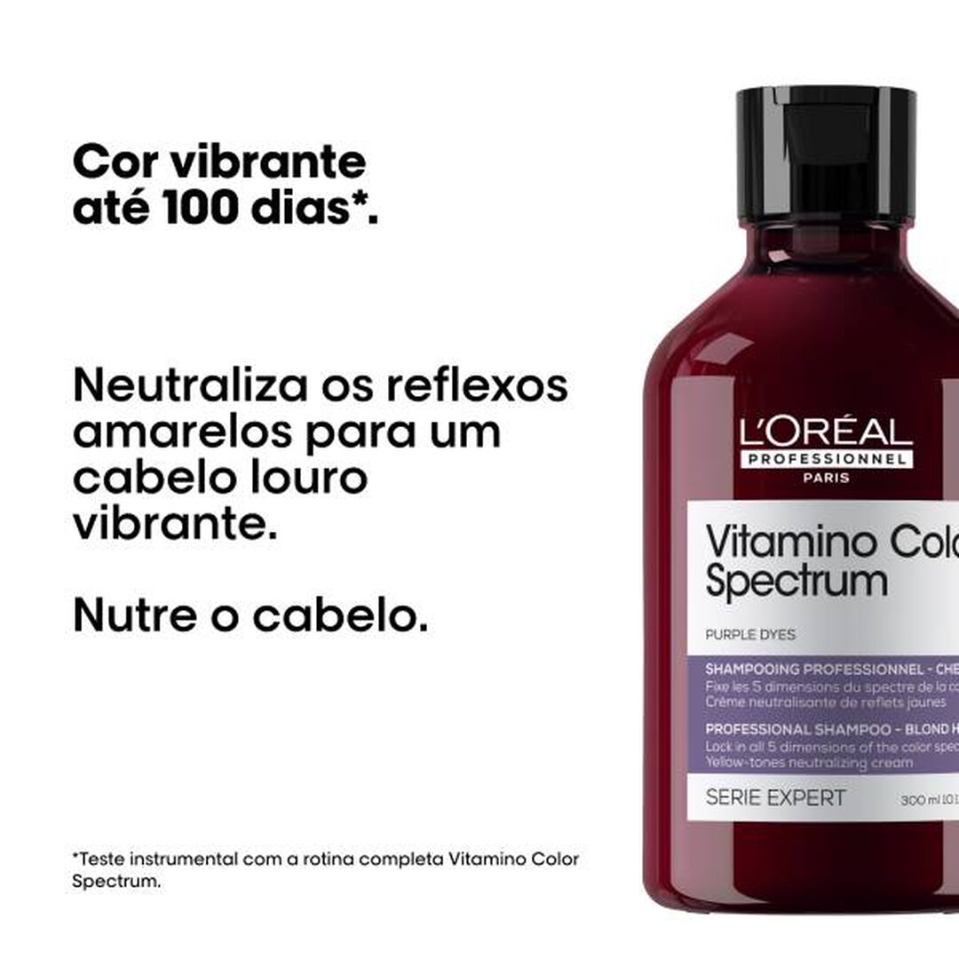 L'ORÉAL PROFESSIONNEL Vitamino Color Spectrum L'Oréal Professionnel Serie Expert Shampoo Violeta - 300ml
