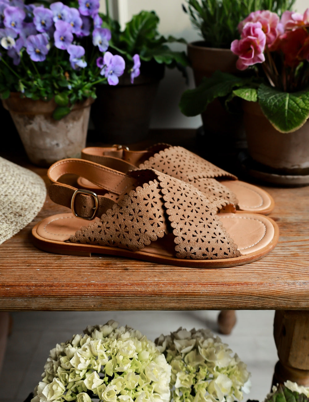 Amber Sandal - Mushroom