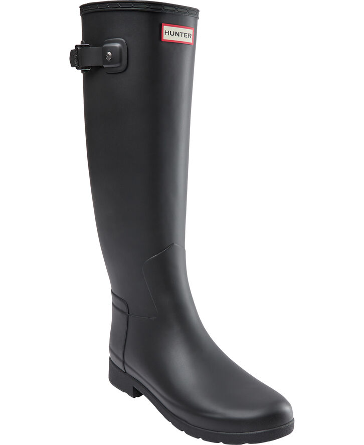 Hunter WOMENS REFINED TALL Black