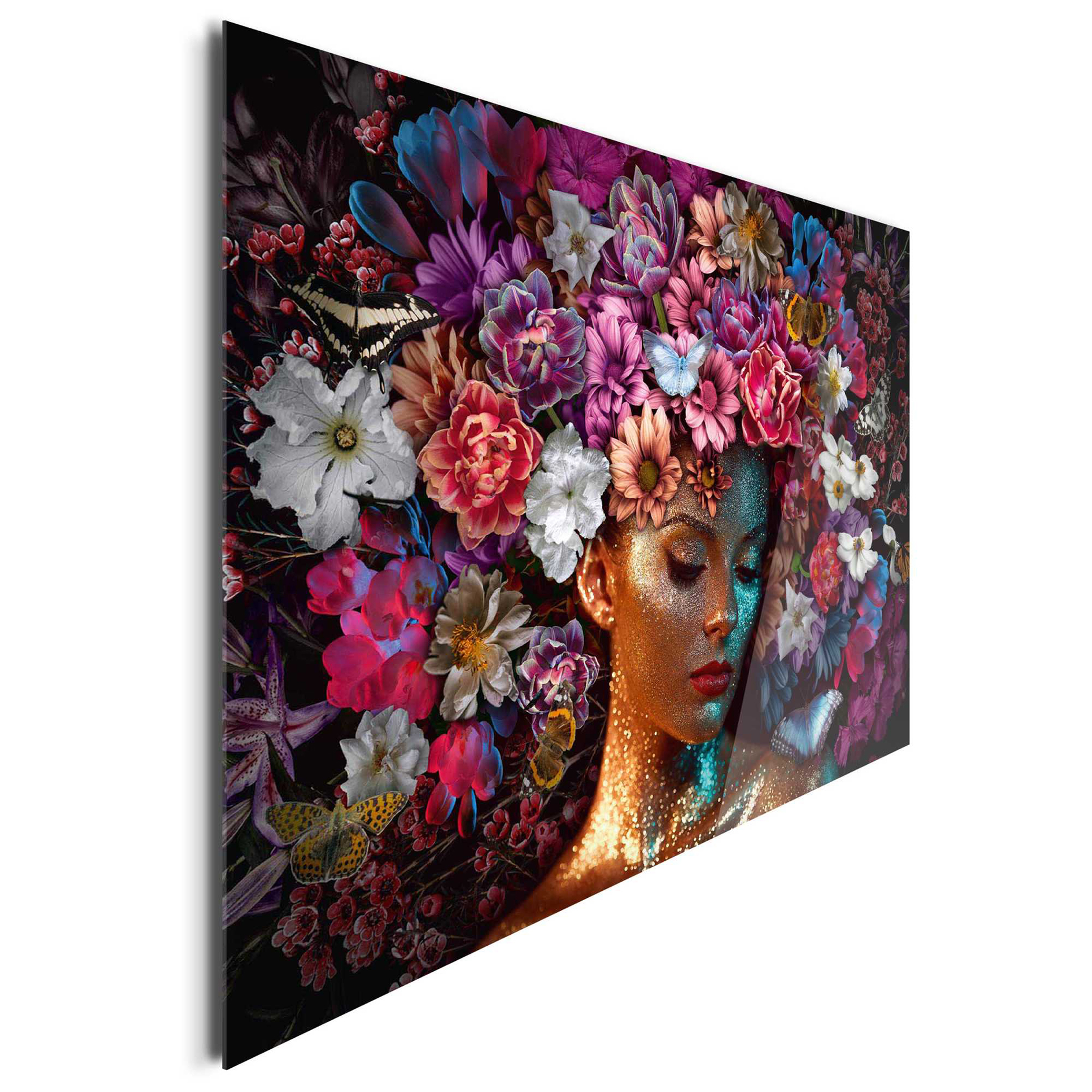 Deco Glass METALLIC SPRING - 70x100 cm