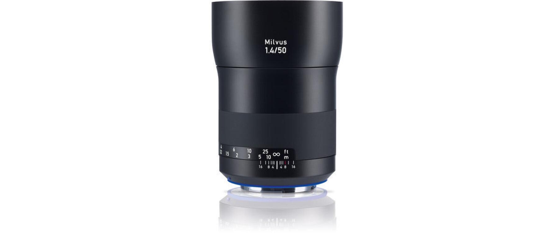 Festbrennweite Milvus 50mm T/1.4 – Canon EF<br>Milvus 1.4/50 ZE