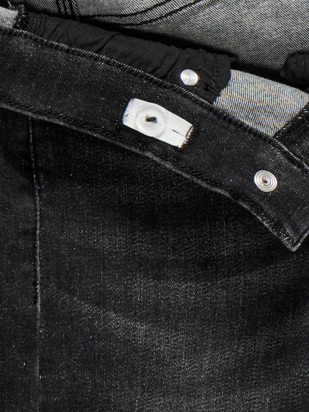 KOGMADISON Weiter Beinschnitt Jeans Washed Black