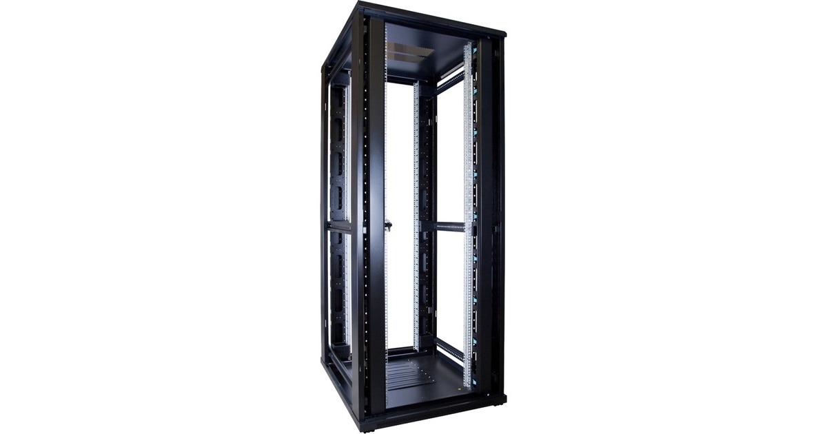 DSI42U serverkast met glazen deur - DS8042 server rack  (Zwart, 800 x 1000 x 2000mm)