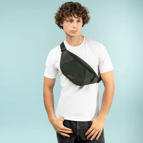 Sac banane Large Doha vert