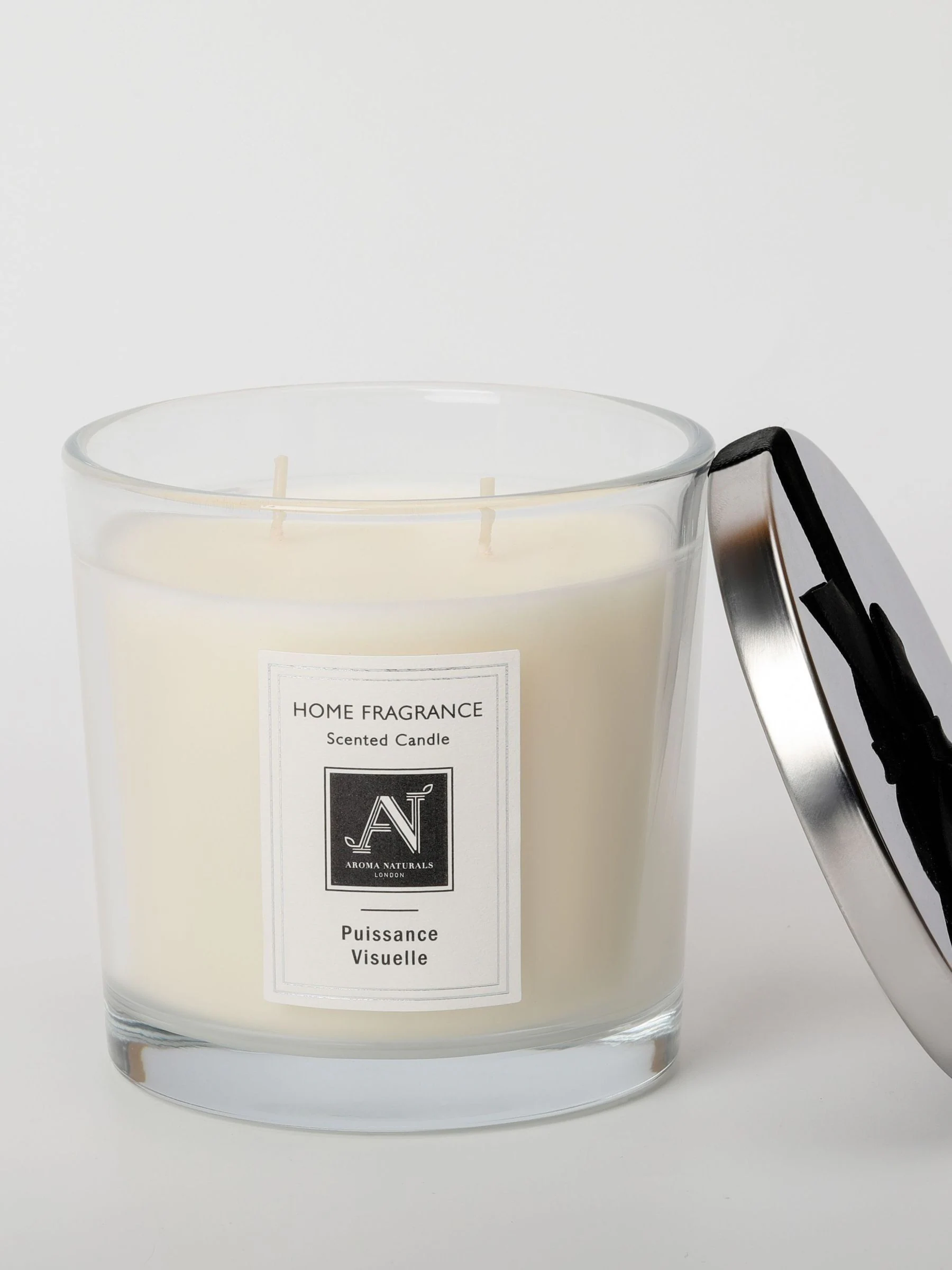 Aroma Naturals Minimalist Luxe Puissance Visuelle 2 Wick Candle