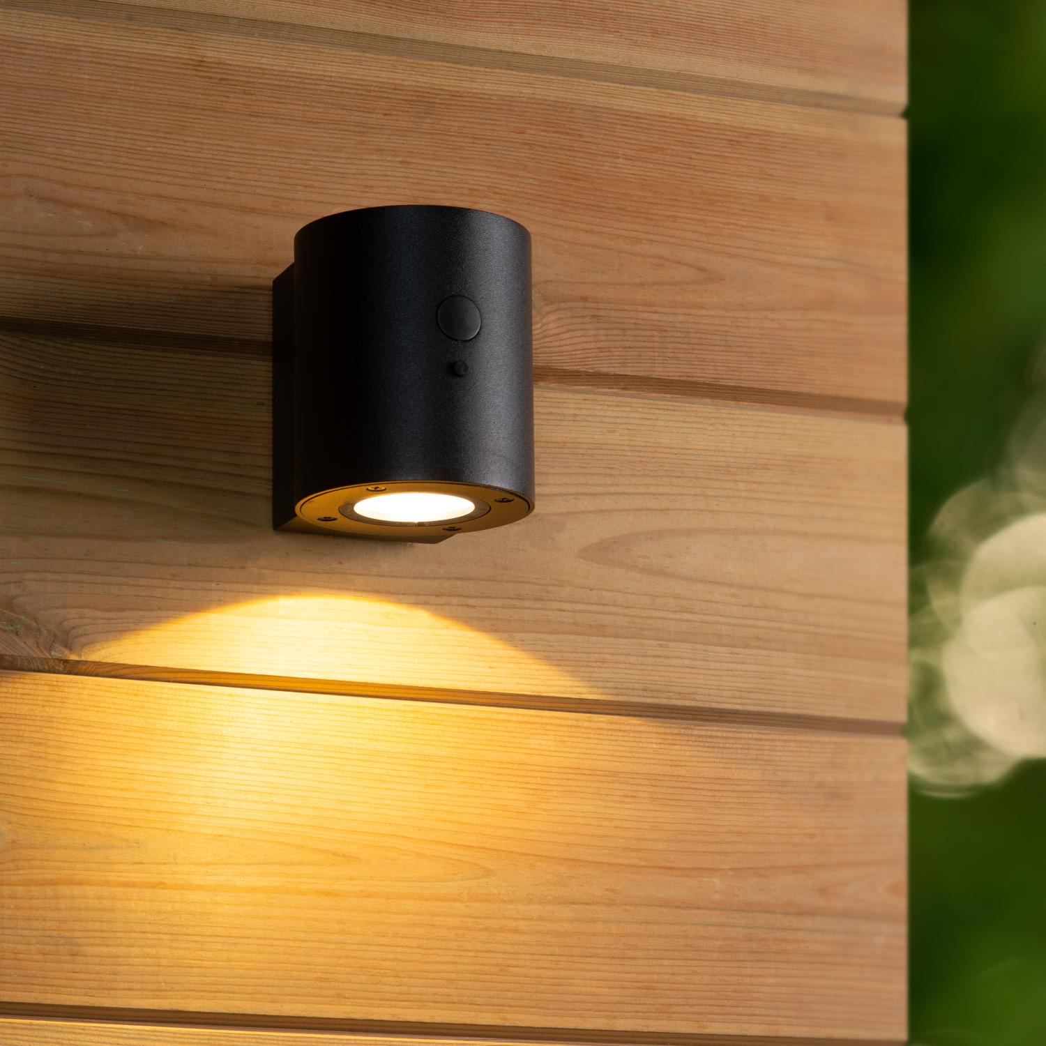 Lucide PERTH Wandlamp - Zwart