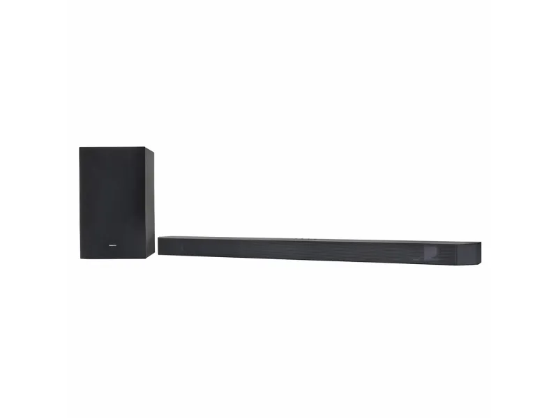 Samsung HW-Q700D - Q-Series - lydbarsystem - til hjemmebiograf - 3.1.2-kanal - trådløs - Wi-Fi, Bluetooth - App-kontrolleret - titansort