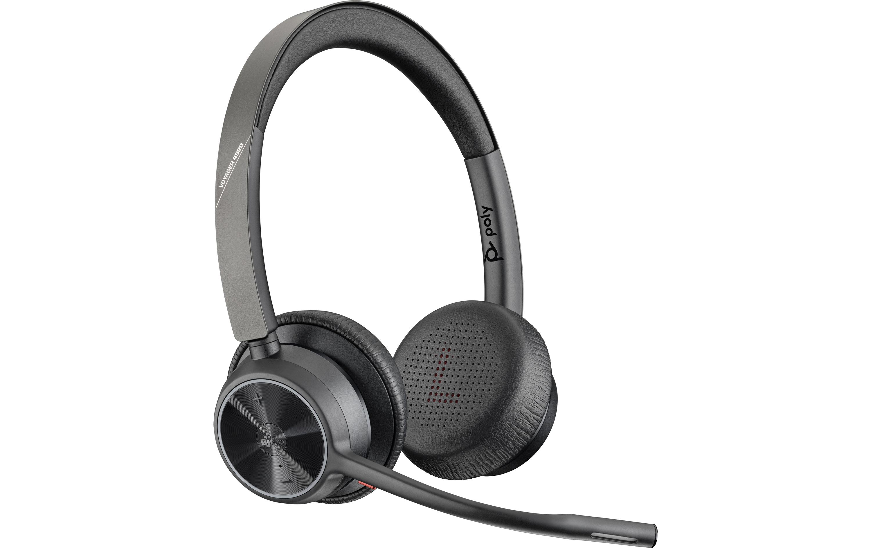 Headset Poly Voyager 4320 MS Duo USB-C, ohne LadestationPoly Voyager Bluethootbüro-Headsets