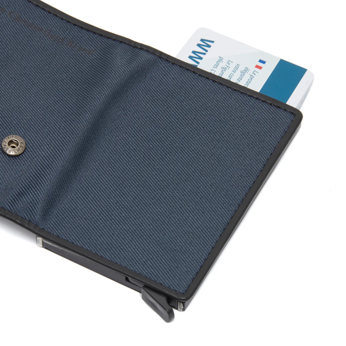 The Chesterfield Brand Delsbo Pashouder Nylon Wax Pull Up Navy
