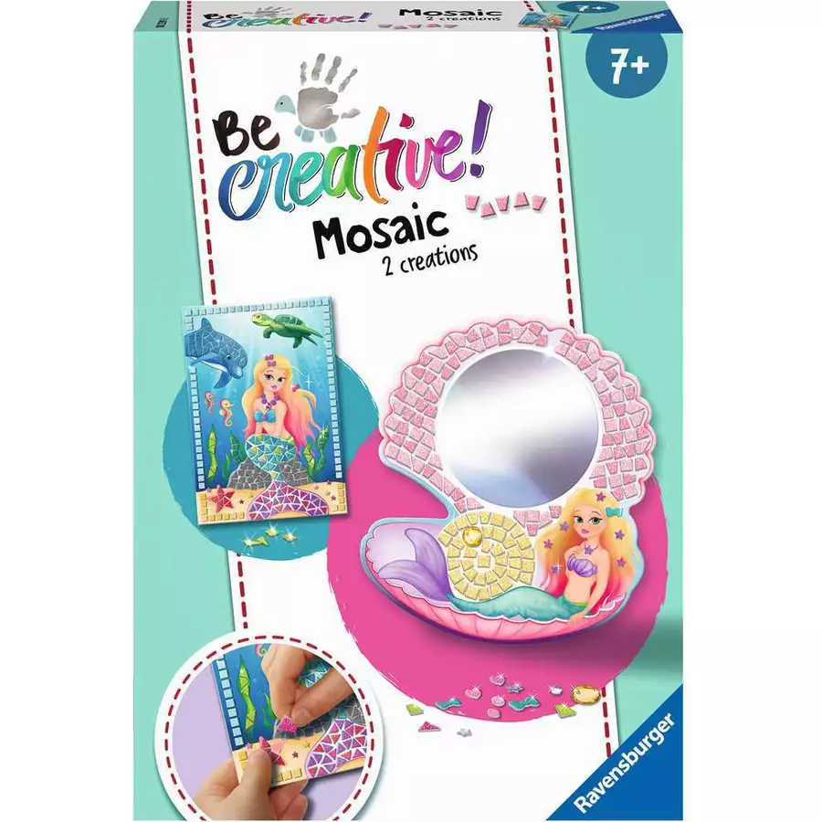 Ravensburger BeCreative Mosaic Mermaid bunt