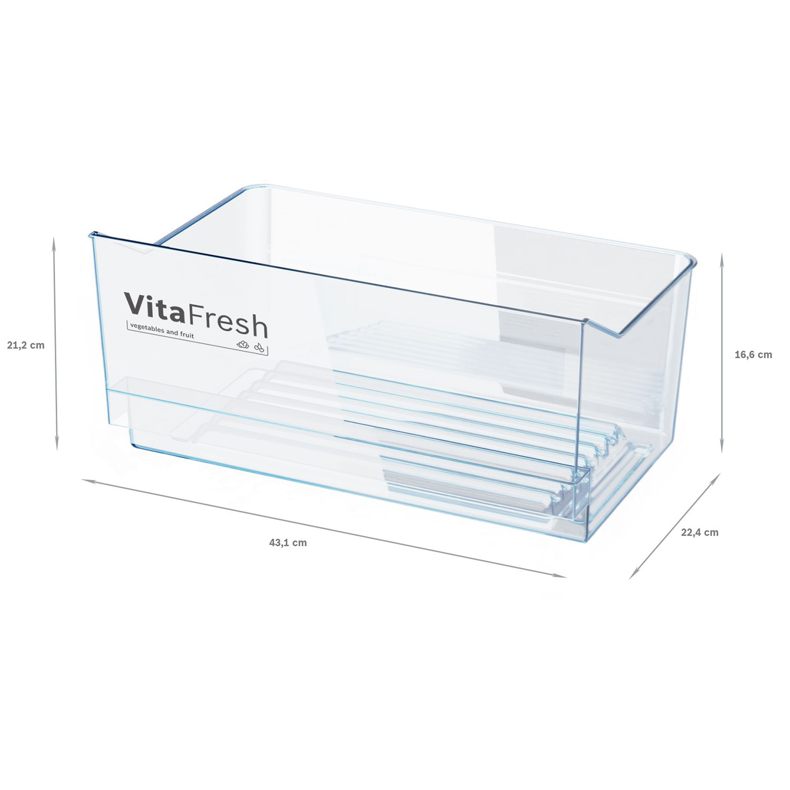 BOSCH Stand-Kühlschrank KSV36VLEP - Edelstahl - E