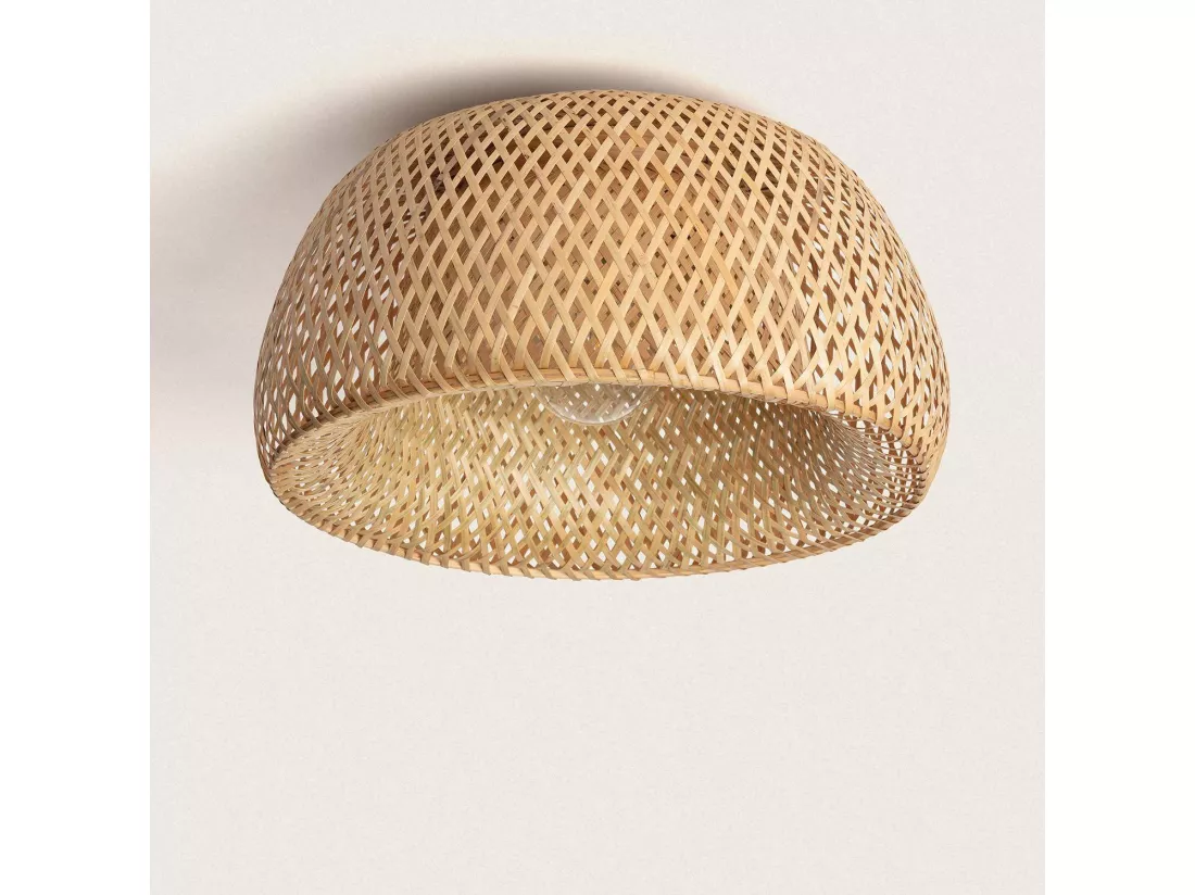 Plafonnier Bambou Kea Big Naturel