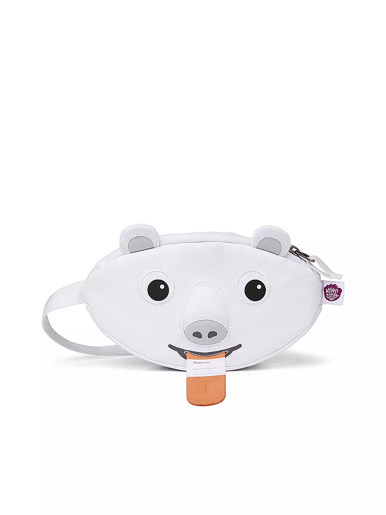 AFFENZAHN Gürteltasche Polarbär weiss
