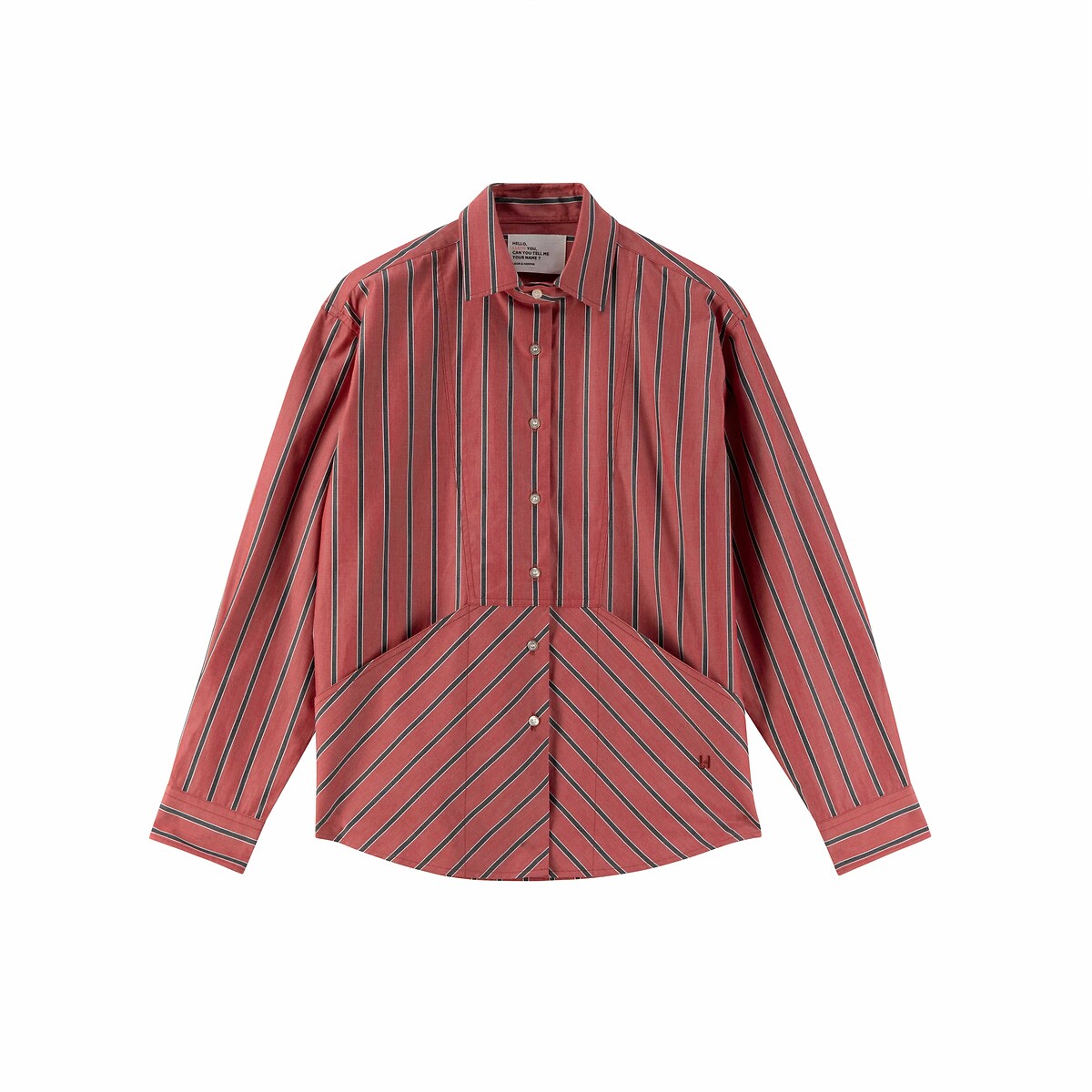 LEON & HARPER<br>Camisa listrada, CHEZ