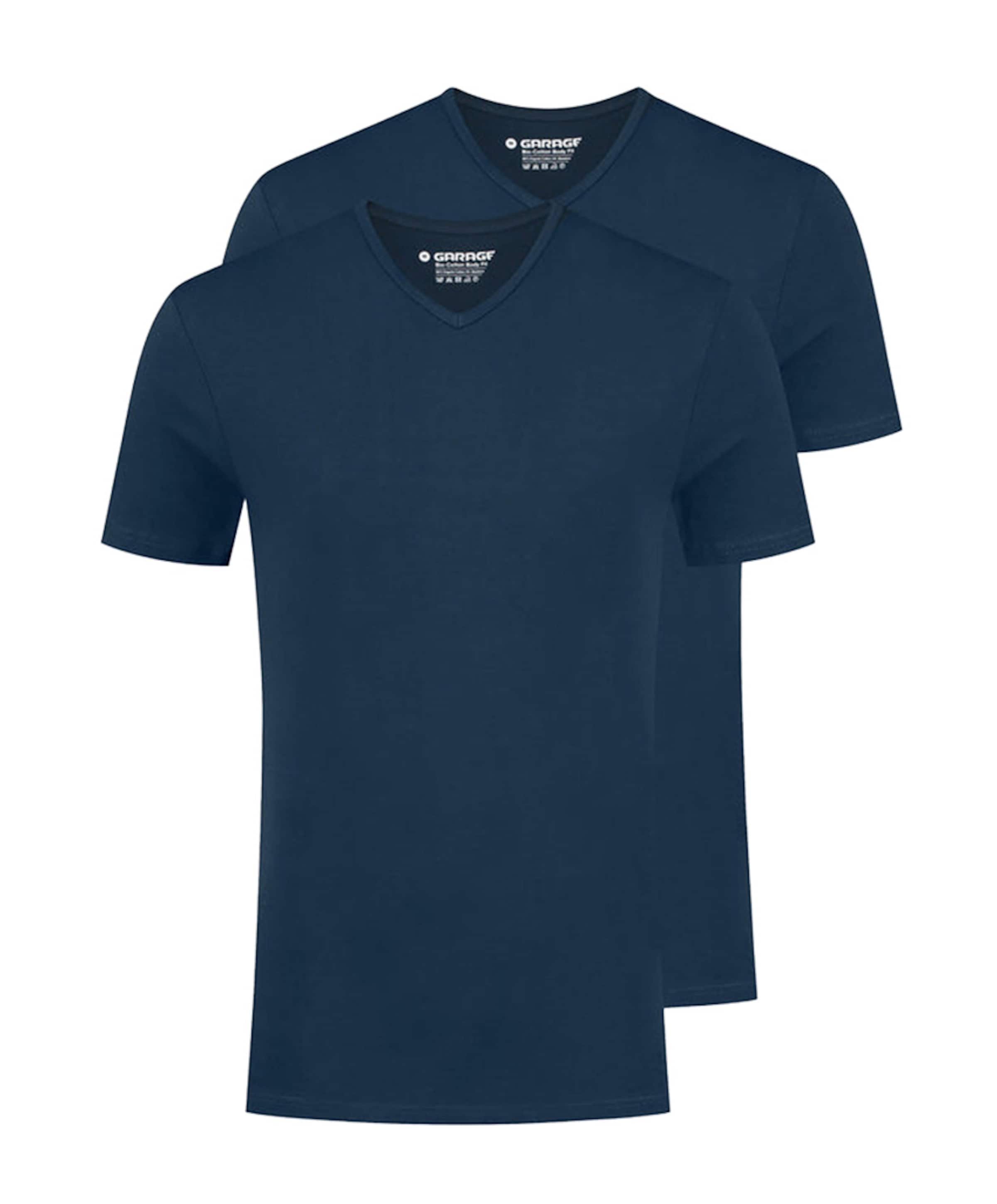Garage Heren T-shirt blauw