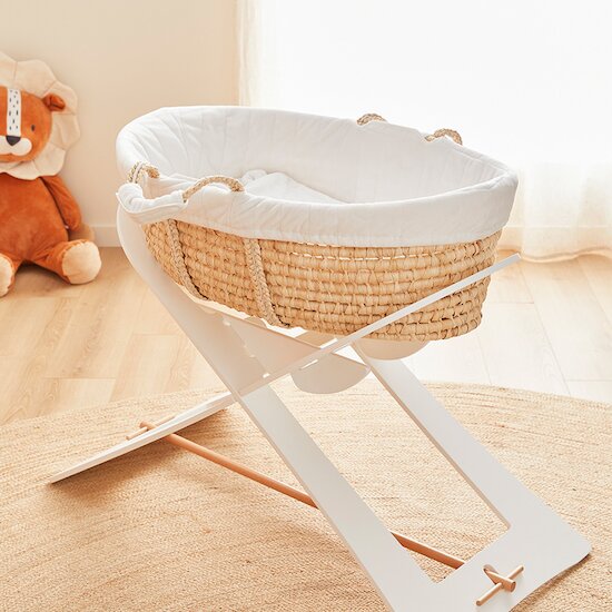 Babou & Kendi Couffin en Veloudoux   Ecru        de               Noukies