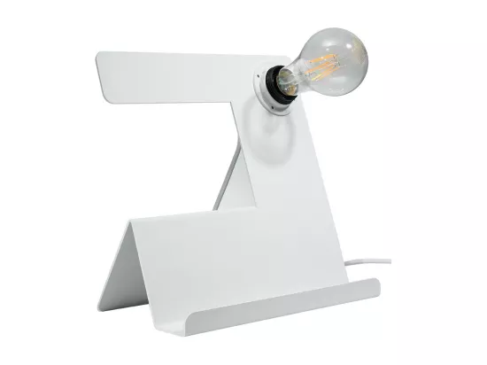 Sollux INCLINE Lampe à poser Blanc E27