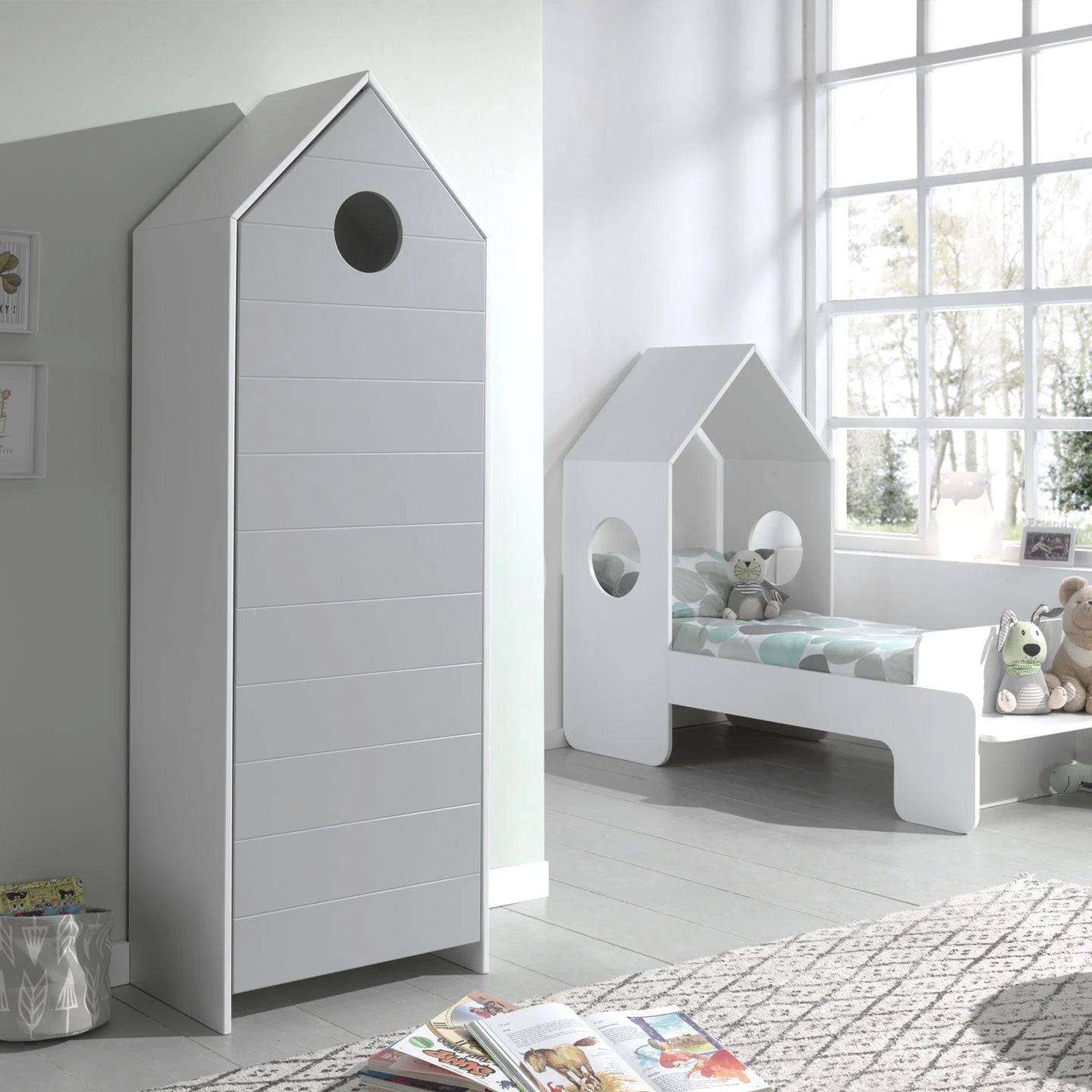 Vipack Casami Kledingkast - Cool Grijs
