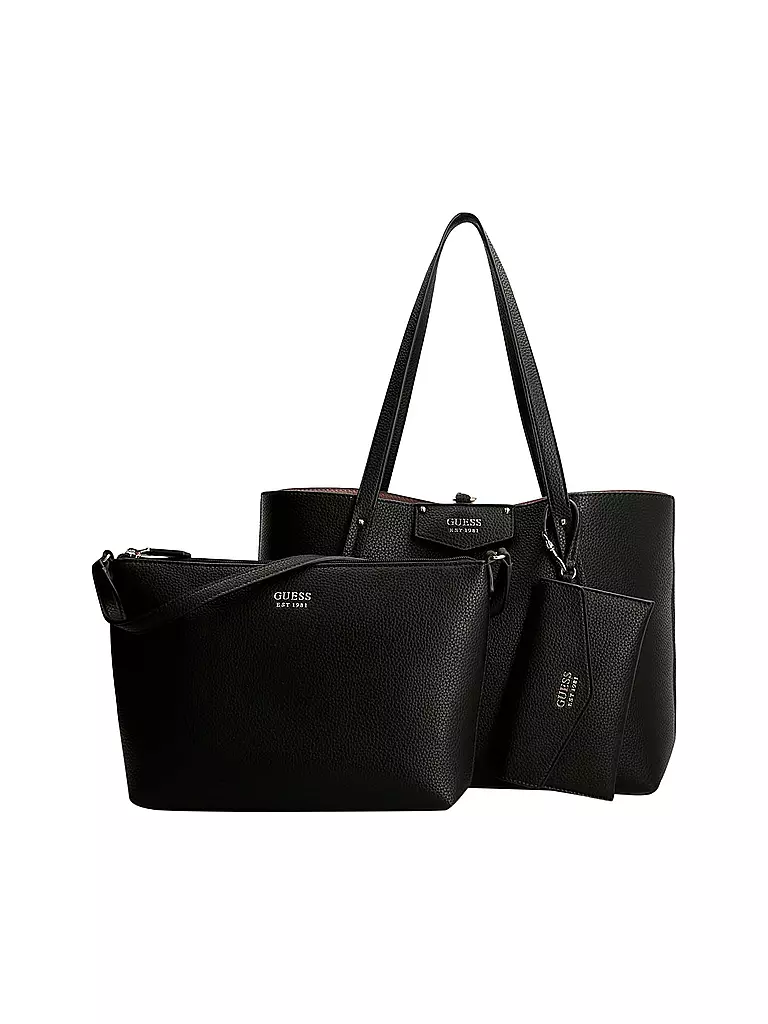 GUESS Tasche  - Shopper  ECO BRENTON schwarz