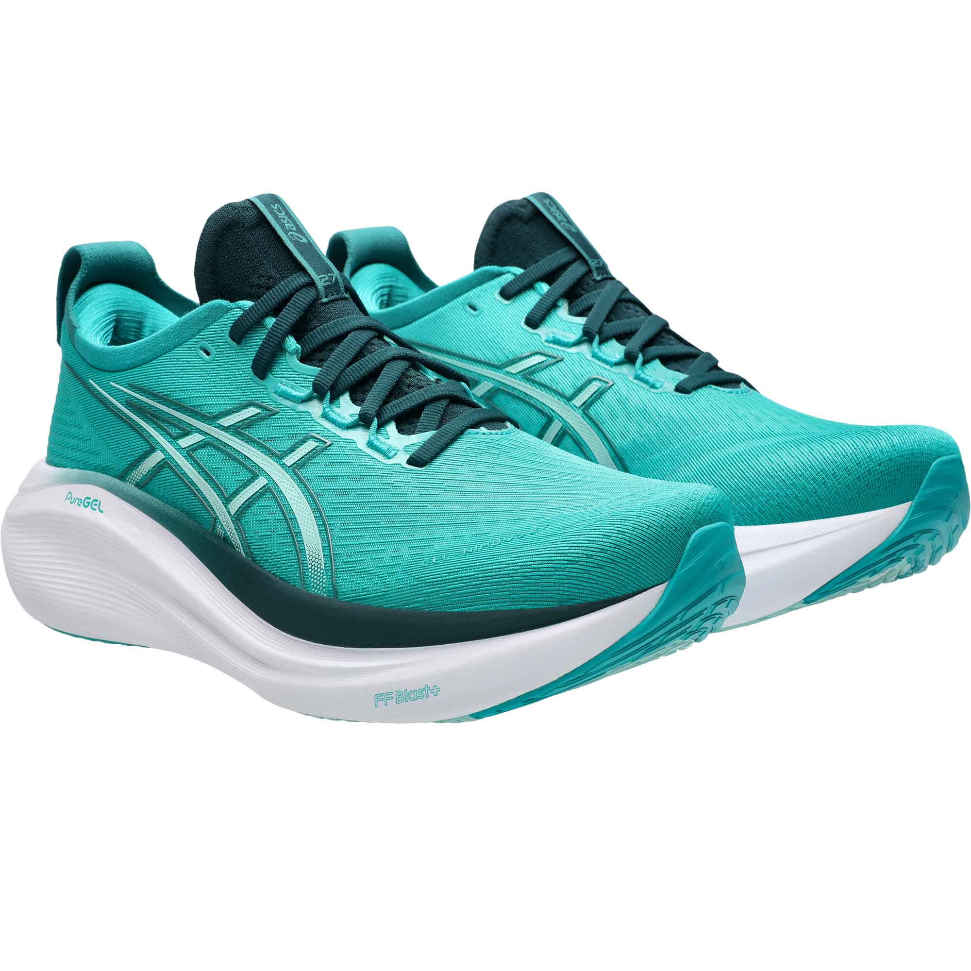 ASICS Gel-Nimbus 27 Laufschuhe Herren wave teal