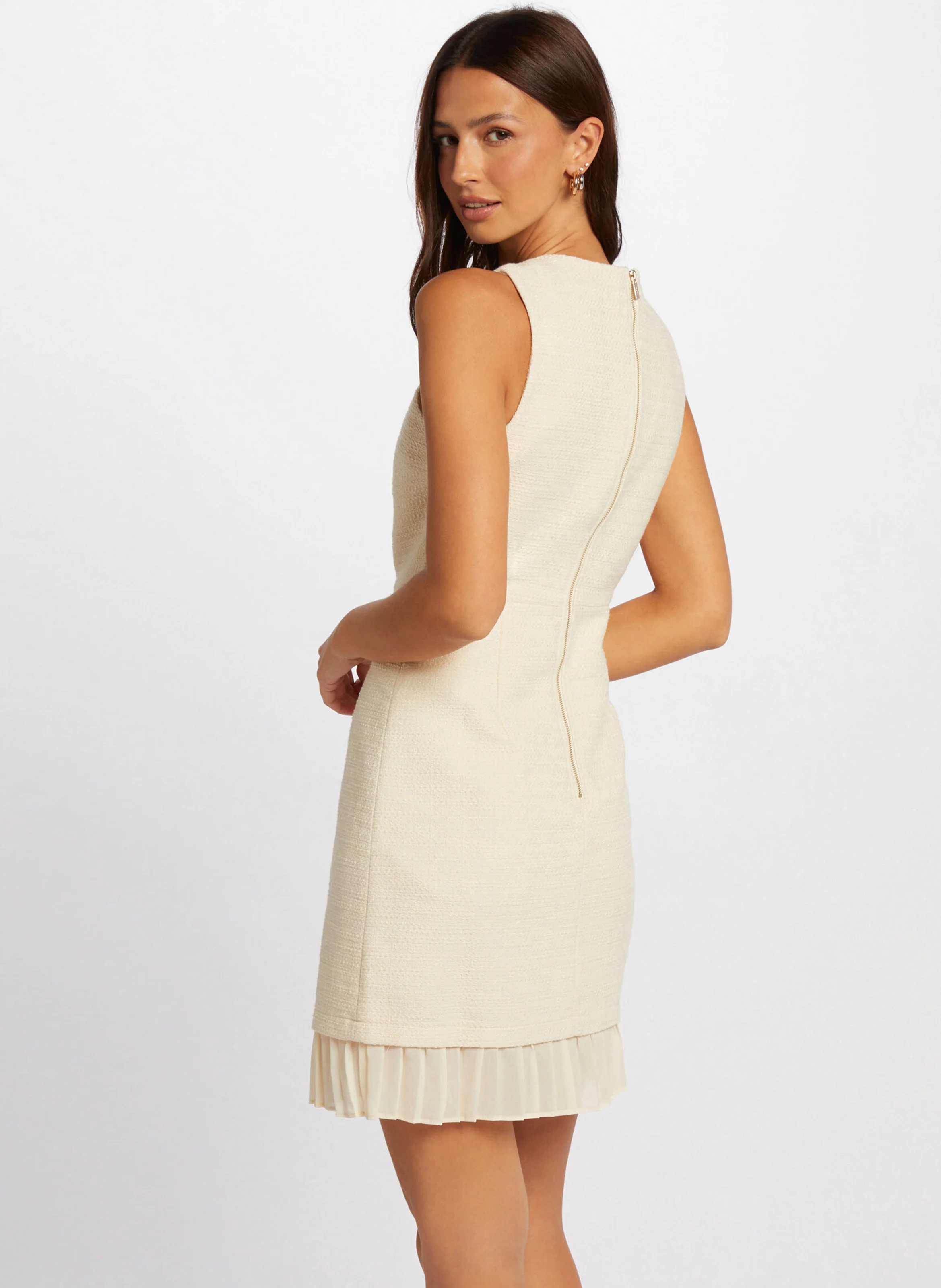 RPLIMI - Robe col V| Beige