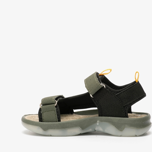 Blue Box jongens sandalen groen met lichtjes