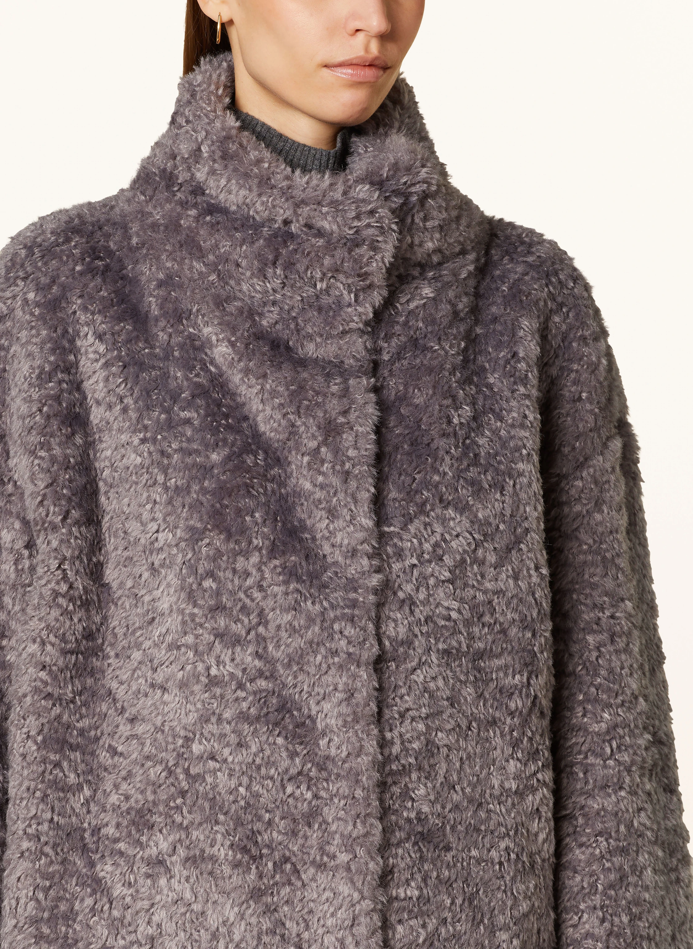 HERNO Kunstfell-Mantel CAPPOTTO