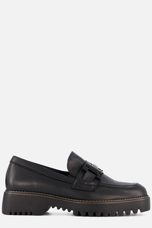 Gabor Loafers zwart Leer