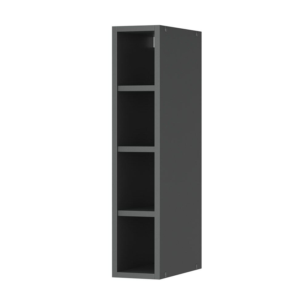 Vicco Regalhängeschrank Küchenschrank Küchenmöbel Fame-Line Anthrazit 15 cm modern Küche Hängeschrank Einbauküche Einlegeboden Küchenzeile Regal Aufbewahrung