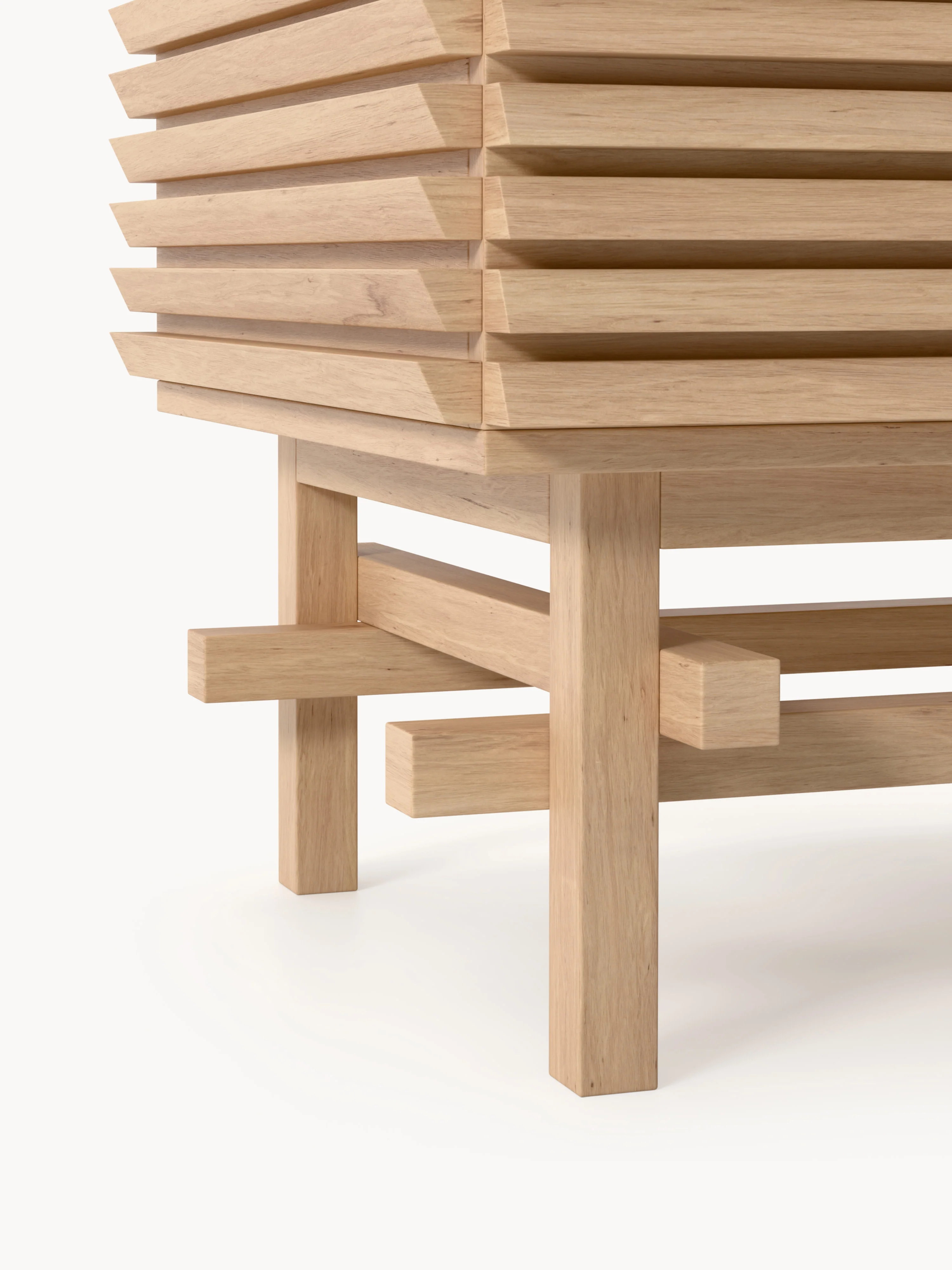 Dressoir Pierce van eikenhout