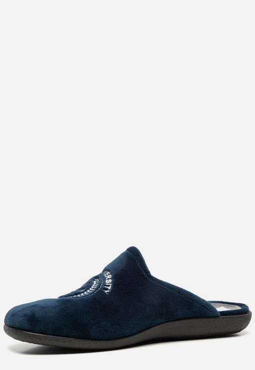 Basicz Comfort pantoffels blauw Textiel 370513